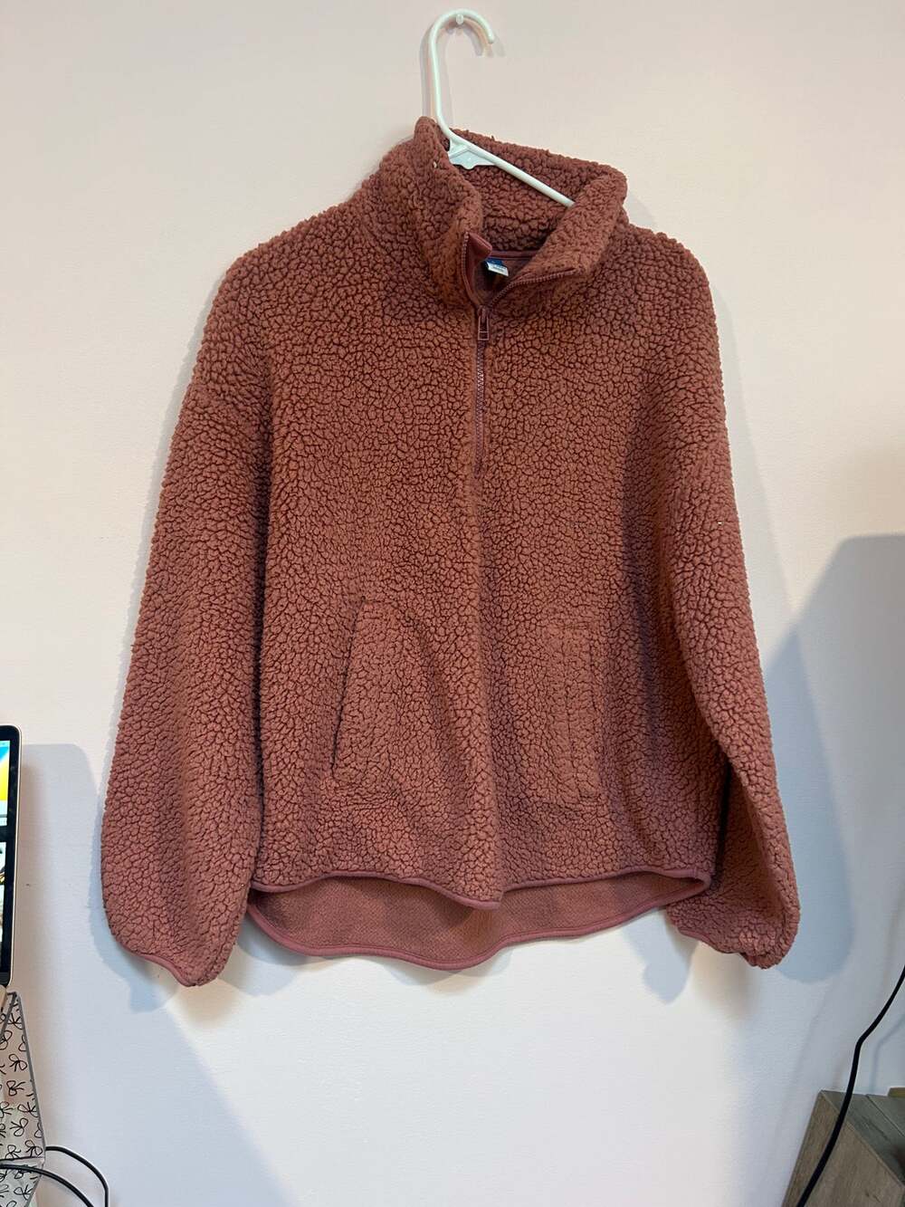 Old Navy Sherpa Quarter Zip *M*